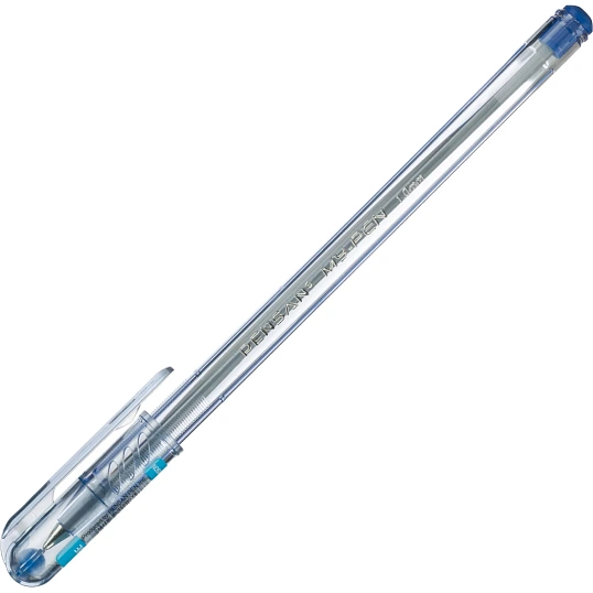 Ручка шариковая MY-PEN 1,0мм круглый корпус, цвет чернил синий