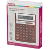 Калькулятор настольный ПОЛН.Attache AF-888,12р,дв.пит,204x158мм, темно-крас