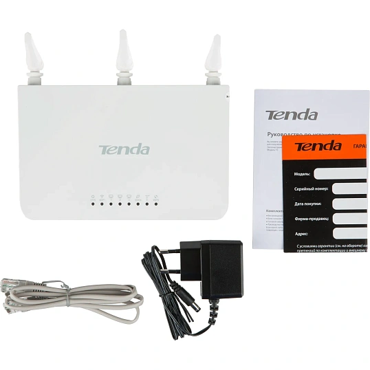 Маршрутизатор Tenda F3 3 LAN, 100 Мбит/с