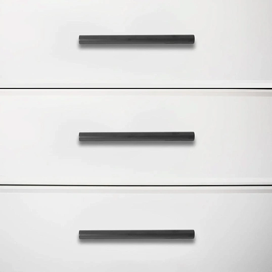 Ручка УЗК_скоба меб.StahlBuro A8925-96(16644) BL матовый черный 2шт/уп