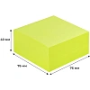 Стикеры Attache Selection куб 76х76, желтый неон 400 л