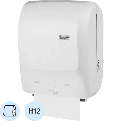 Диспенсер для полотенец рулон Luscan Prof Etalon сенсор белый 151064