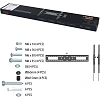 Кронштейн Uniteki TM1609, настенный, наклонный, 60-120, сверх мощный