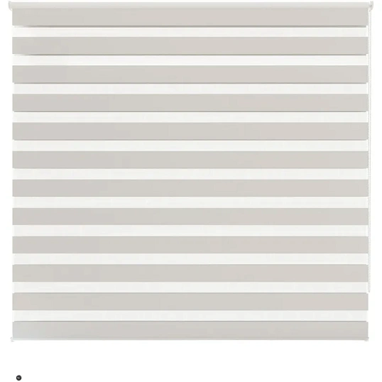 Рулонная штора Комус Мебель Angora 538603 V1 день/ночь, 55х160, белый