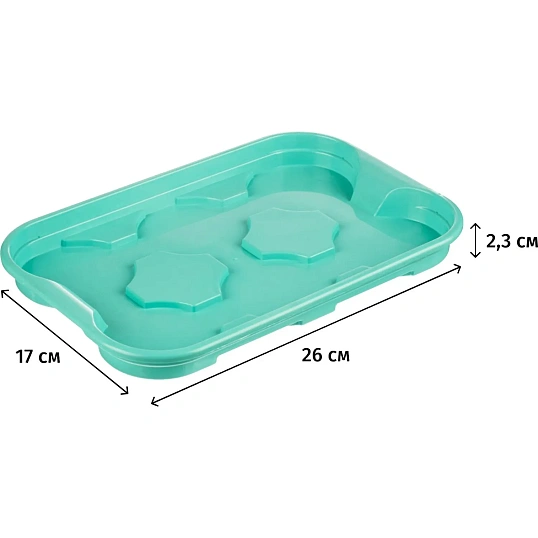 Поддон для пластиковых/торфяных горшочков для рассады 400мл, IG604710998