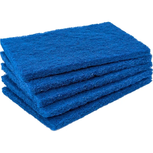 Пад ручной абразивный лайнер NoBrush S-liner сред жест син 150х100х9мм_KFC