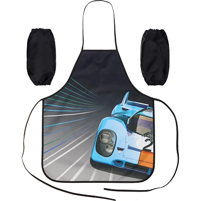 Фартук для труда Комус Класс Гонка  нарукавники, 535x445 мм,ФН 41-20