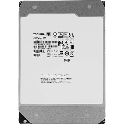 Жесткий диск Toshiba Enterprise 16TB 3.5 SATA 7200rpm(MG08ACA16TE)