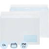 Конверт С4 BUSINESSPOST стрип прав.ниж окно (55x110)100г/м2 250шт/уп