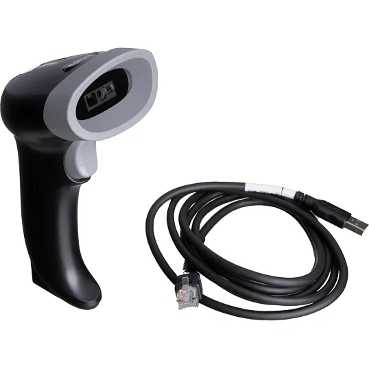 Сканер штрих-кода Сканер MERTECH 1300 P2D USB,RS232 black, 2m cable