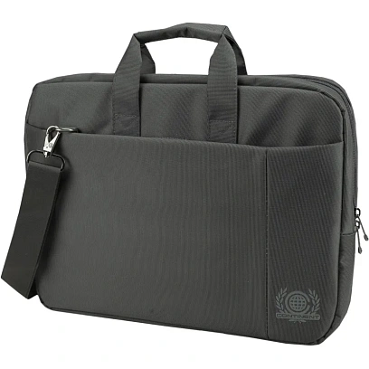 Сумка для ноутбука 15.6, Continent, серая, CC-215 GR