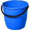 Ведро хозяйственное Крепыш 13л пластиковое синее