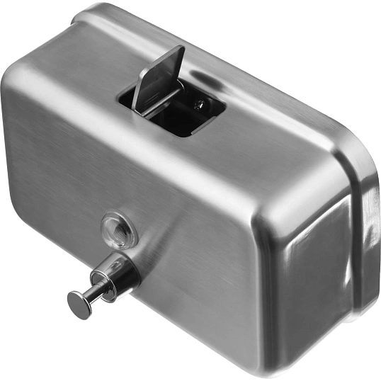 Дозатор для жидкого мыла Luscan Professional горизонт 1200мл металл