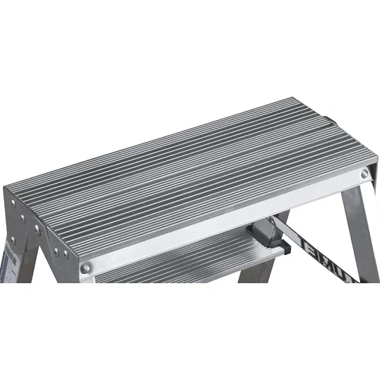 Стремянка Алюмет двухсторонняя алюминиевая 2 ст. AD7202