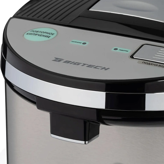 Термопот BigTech APTP-303, 5л, 750 Вт, металл/черный