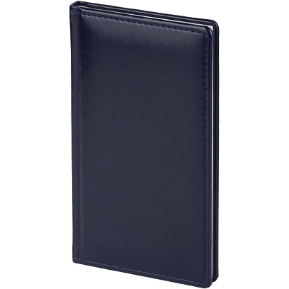 Еженедельник датированный 2026 АТТАСНЕ 64л, 90х160мм, карм.верт, Каньон син