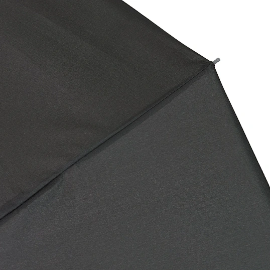 Зонт обратного сложения inLoop с ручкой-карабином, черный 22329.30