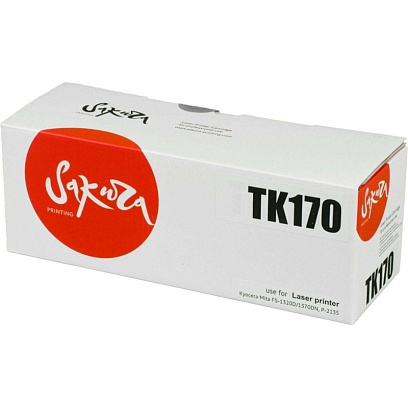 Картридж лазерный Sakura TK-170 чер. для Kyocera FS-1320D