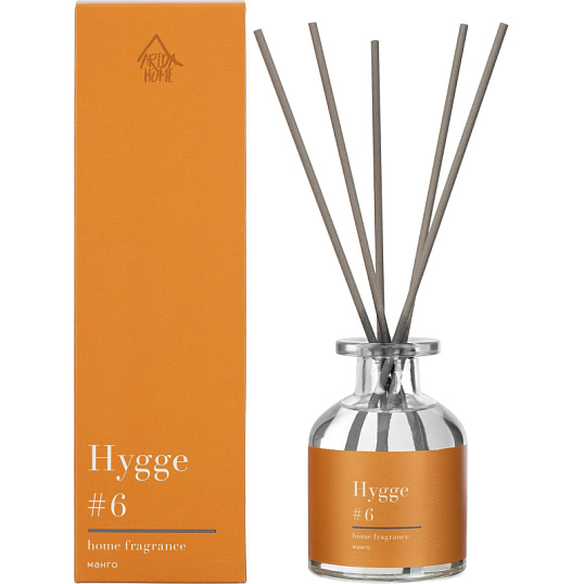 Аромадиффузор с палочками Hygge #6 Манго 100 мл