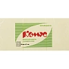 Стикеры КОМУС с клеев.краем 38х51 желтый 12 блоков