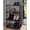 Этажерка BP_ для обуви ПАОЛА 4 полки 490Х310Х780мм Черный