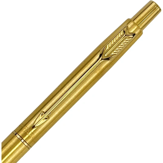 Ручка шариковая Parker Classic Gold SS GT 1,0мм, кнопочн, синяя ,9000016330