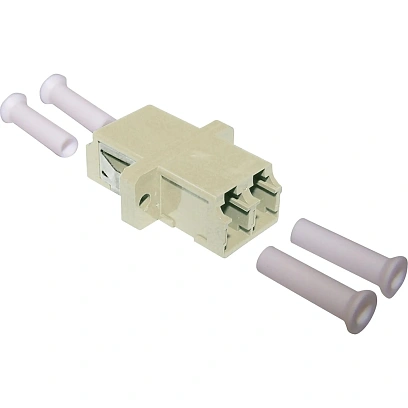 Адаптер проходной оптический TWT LC, SM, дуплекс, корп SC (TWT-2LC/S-AM-SM)