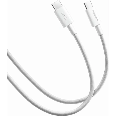 Кабель Xiaomi BHR087KGL 6A Braided USB-C to USB-C Cable (1m)