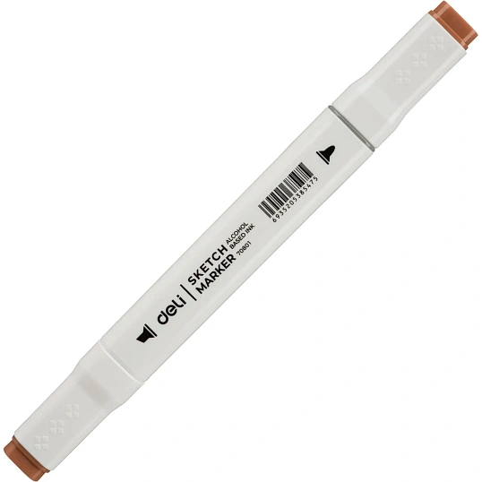 Набор маркеров для скетчинга Deli E70801-24 24цв/наб. двухстор