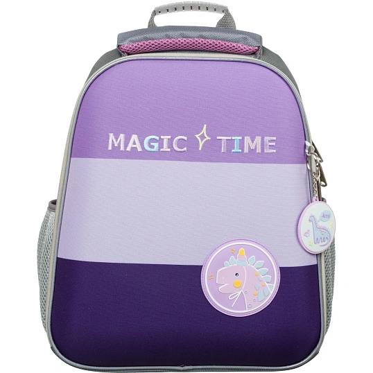 Ранец Комус Класс Basic Casual сирен+фиолет, 2 отд., эргоном. спинка