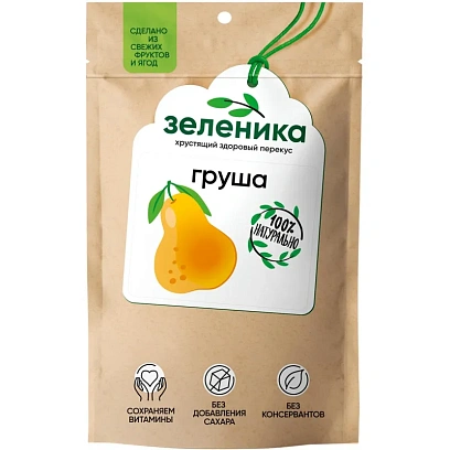 Груша Зеленика Здоровый фруктовый перекус 20 г