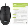 Мышь компьютерная Acer OMW126 черный оптическая (1200dpi) USB (2but)