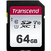 Карта памяти Transcend 300S SDXC 64Gb UHS-I Cl10, TS64GSDC300S
