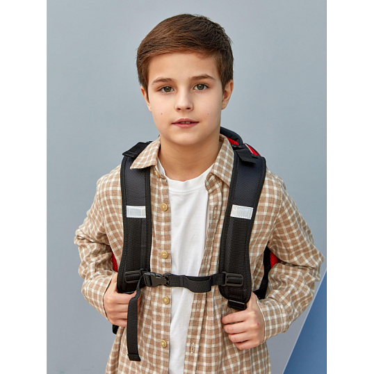 Ранец Комус Класс Basic Храбрый, 2 отд, эргоном спинка