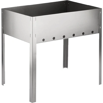 Мангал сборный походный, 350х250х350мм, в пленке СОКОЛ, 62-0003