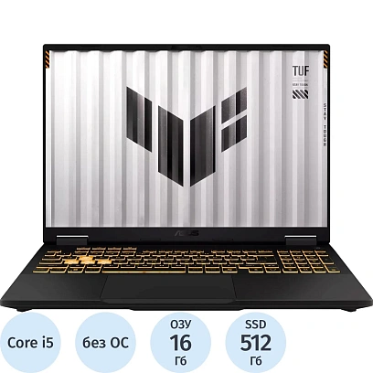 Ноутбук Asus FX608JHR-RV142(90NR0NA1-M007K0)i5-14450HX/16Gb/512/RTX/16/NoOS