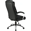 Кресло BN_Dt_EChair-561 TR рец. кожа черная, хром