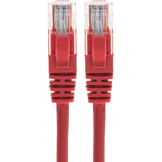 Патч-корд REXANT (02-0103-05) U/UTP, CAT 5e, 26AWG, LSZH, красный, 0,5м