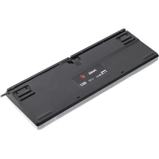 Клавиатура A4Tech Bloody(S98 NARAKA BLMS RED PLUS)мех.чер/крас USB gamerLED