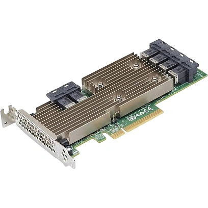 Контроллер Broadcom HBA 9305-24I 12Gb/s  Gen 3.0,6xSFF-8643(05-25699-00)
