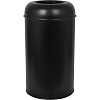 Контейнер для мусора (корзина) Luscan Prof 50л,матов.черный с кругл.крышкой