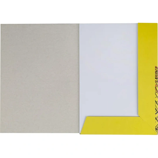 Папка для черчения №1School А4,10л,180гр/м2 Urban Yellow