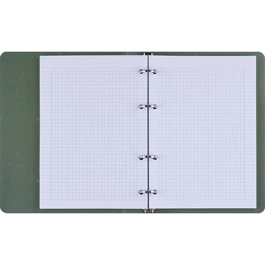 Тетрадь общая, BS, А5, 120л., клетка, кольца, Flora, камелия N4758