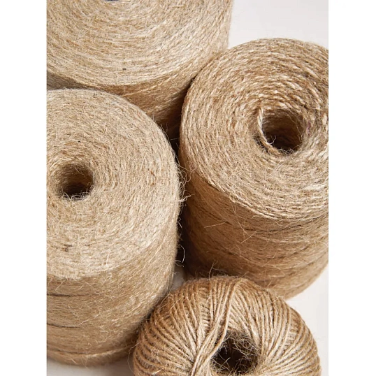 Шпагат джутовый 1,2 ктекс П4 (в бобине 150м)