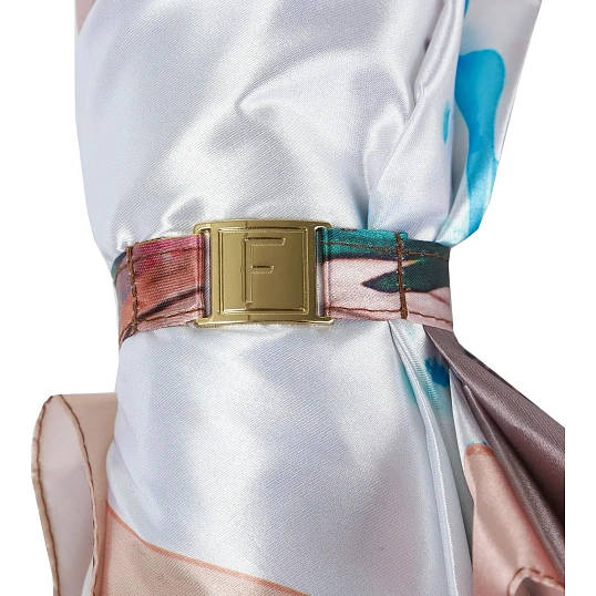 Зонт жен. Fabretti, автомат, 3 сложения, сатин, UFS0108-12