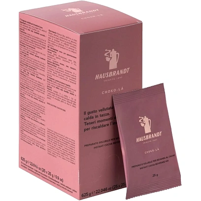 Горячий шоколад Hausbrandt Choko-La, 25гx25шт