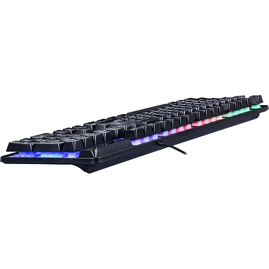 Клавиатура Defender Arx GK-196L RU проводн.игровая, радужн. подсветка 45196