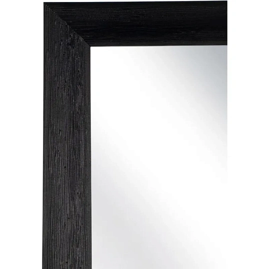 Зеркало МГЛ_настенное Комус Мебель НБ72 (600x1200) багет ПЛС черный