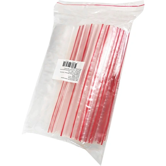 Пакет с замком (Zip Lock) с европодвесом 20 х 25 см, 60 мкм, 100 шт/уп