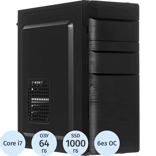 Системный блок BigTech B5> i5-12700/B760/64Gb/SSD2TB/RTX5070/700W